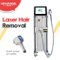 3 wavelengths all skin color use black lazer hair removal machine