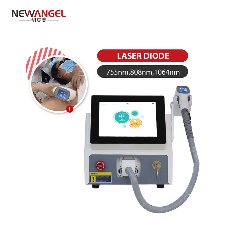 Permanent hair removal for white hair diode laser machine beauty salon