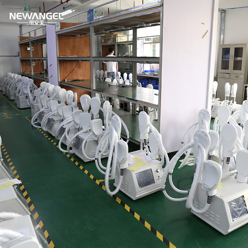 4 Handles Muscle Building Body Slimming Ems Hiemt Pro Machine New Arrival Protable Air Cooling System