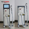 Medical grade laser hair removal beauty machine 3 wavelengths 808nm 755nm 1064nm