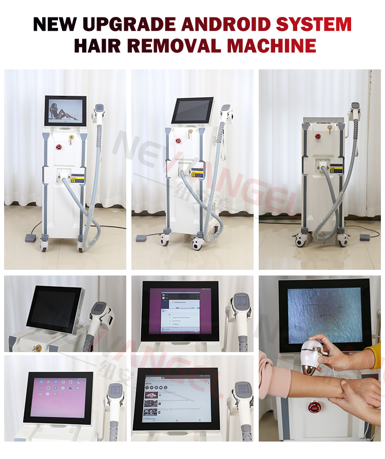 Fast Permanent Hair Remove Skin Whitening 808nm Diode Laser Hair