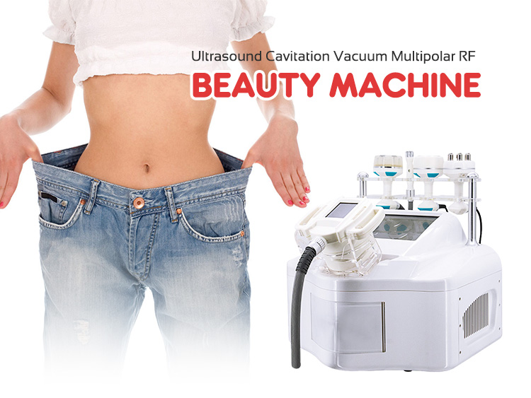Cavitation vacuum roller rf body slimming machine beauty spa massage