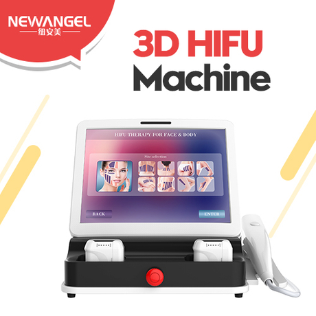 3d beauty hifu machine with two modes operation