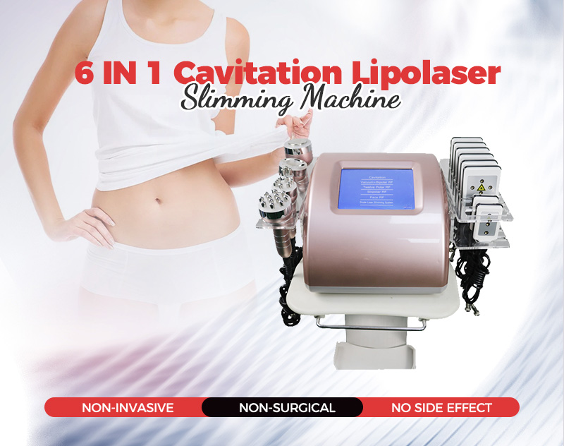 Ultrasonic Radio Frequency Laser Fat Removal Machine from China