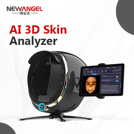 Skin analyzer 8 lights system detailed skin analysis