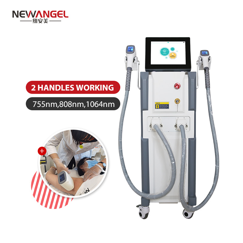 Diode laser underarm hair removal machine very effective for darker skin