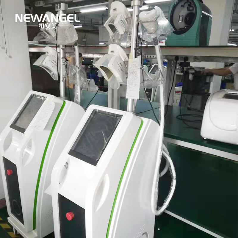 Buy professional cryolipolysis machine 4 handles working simultaneously