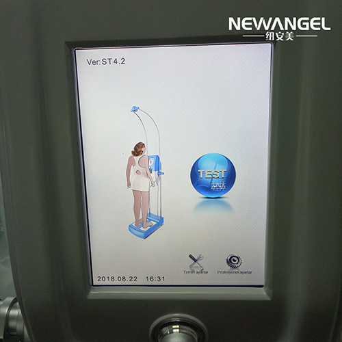 Body composition analyzer machine with ultrasonic height measure GS6.6