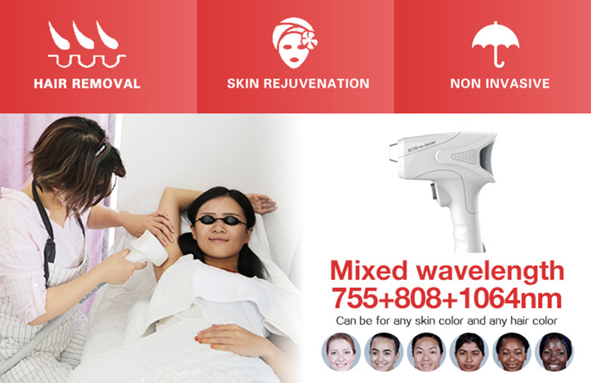 Buy Professional Laser Hair Removal Machines With Factory Price