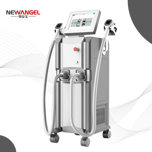 Laser hair removal machine manufacturers with 2 handles