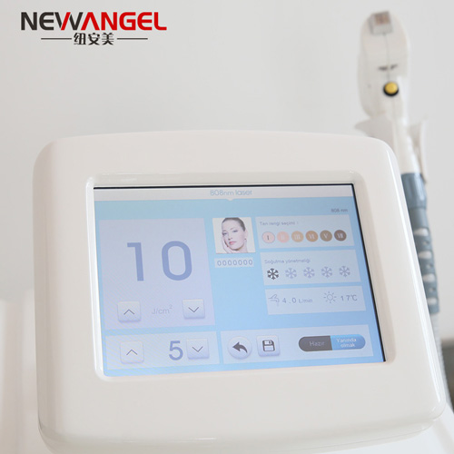 New 3 wavelength diode laser hair removal machine for female