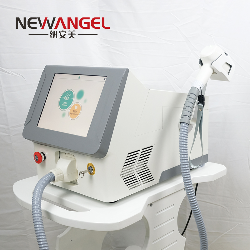 Laser hair removal big machine with smart screen on handle
