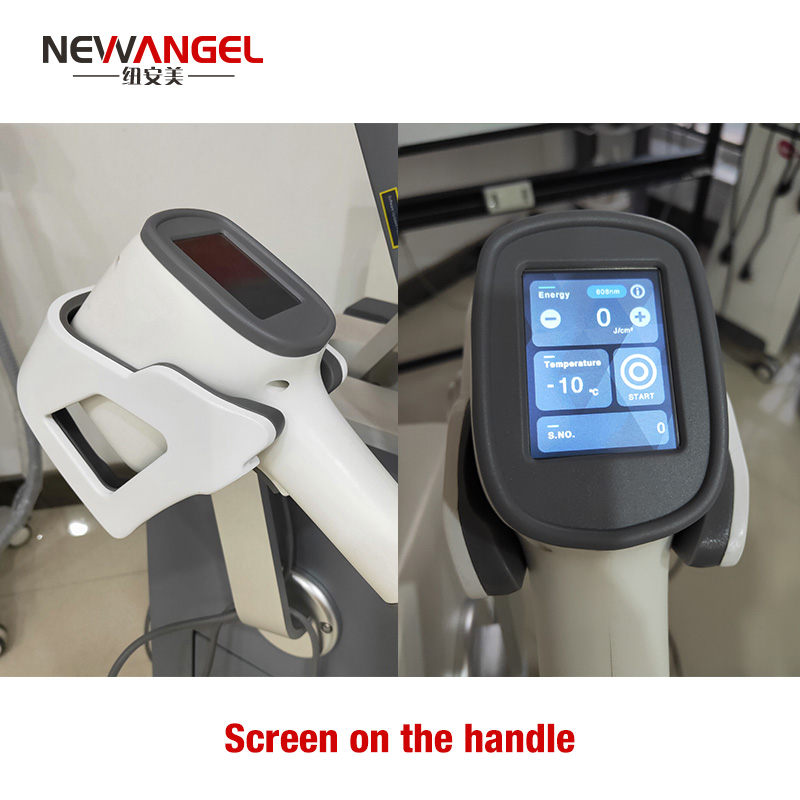 Professional 2 handles laser hair removal machines for sale